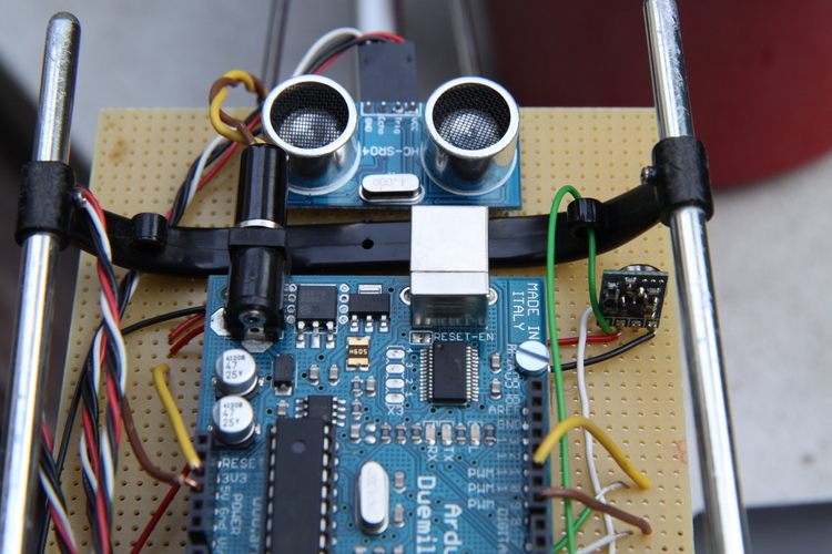Addon board - close-up