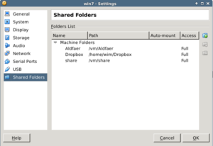 shared folders